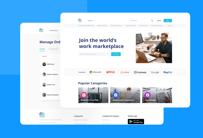 Freelance Service Marketplace Platform